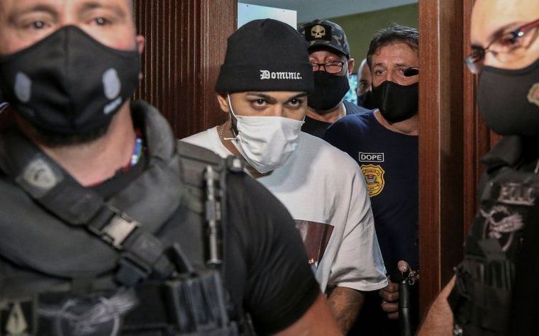 FOTO: El brasileño Gabigol fue detenido en un casino clandestino 