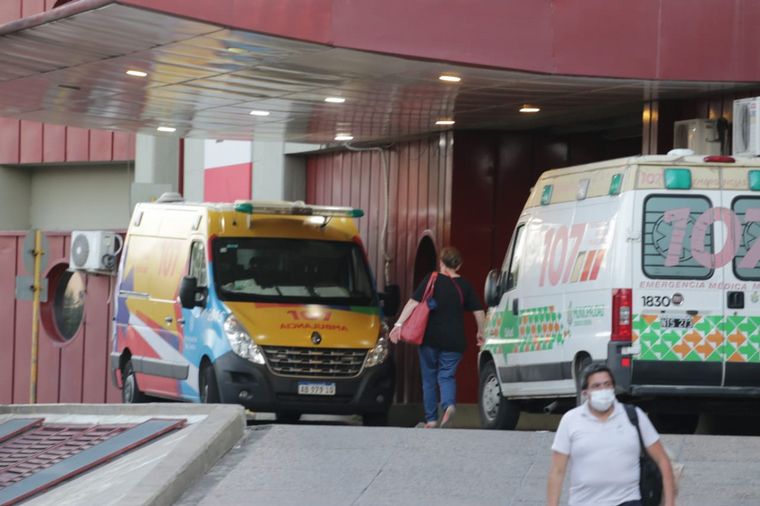 FOTO: Tiziana Montero estaba internada en el Hospital de Urgencias.