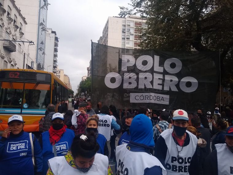Polo Obrero protesta en Córdoba