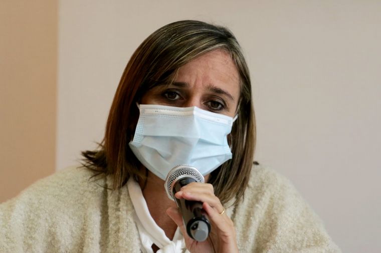 Gabriela Barbás, la secretaria de Promoción y Prevención de Salud.