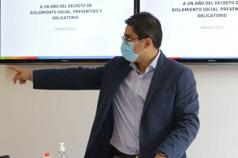 Diego Cardozo, el ministro de Salud de Córdoba.