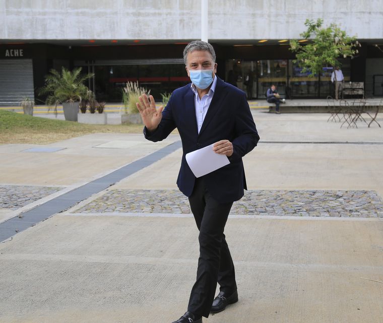 Nicolás Dujovne, en la presentación del libro de Mauricio Macri.