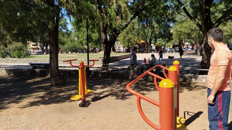 Las plazas en Córdoba y en Buenos Aires, una opción clásica de domingo.