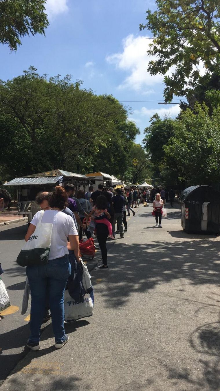 Las plazas en Córdoba y en Buenos Aires, una opción clásica de domingo.