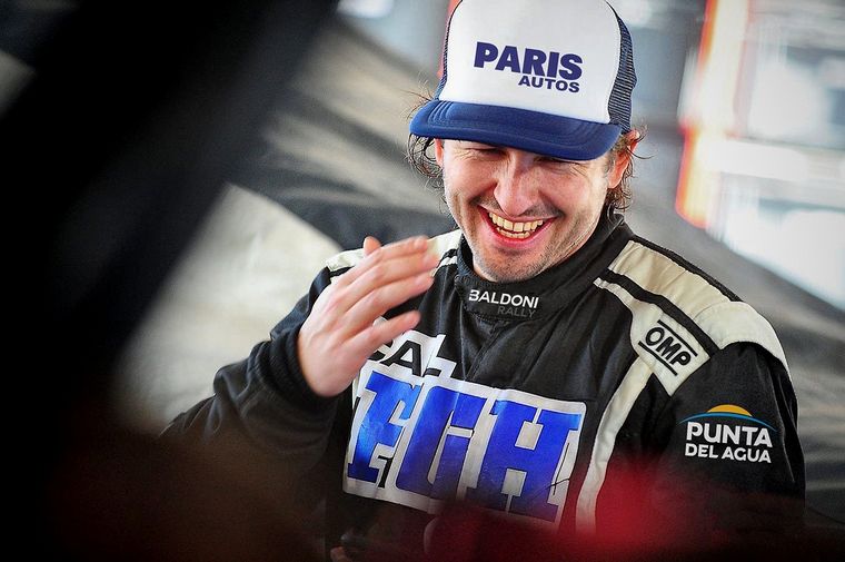 La felicidad del campeón Baldoni, se suma al Rally de Argentina 2021.