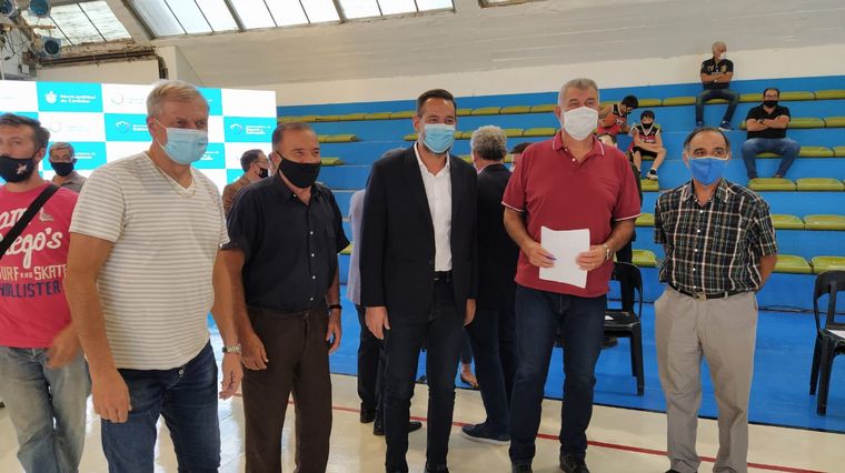 El base cordobés dio sus primeros pasos en la institución local.