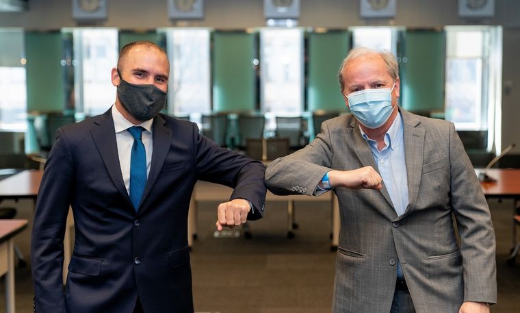 Guzmán se reunió con el director Gerente de Operaciones del BM, Axel van Trotsenburg.