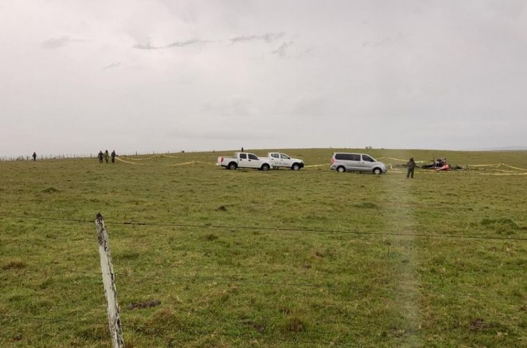 Un helicóptero con un cargamento de vacunas Pfizer se accidentó en Uruguay