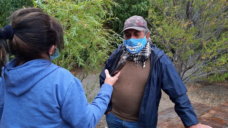 Ex soldados de Malvinas reclaman su derecho a la veteranía. Fotos: Mirta Velázquez.