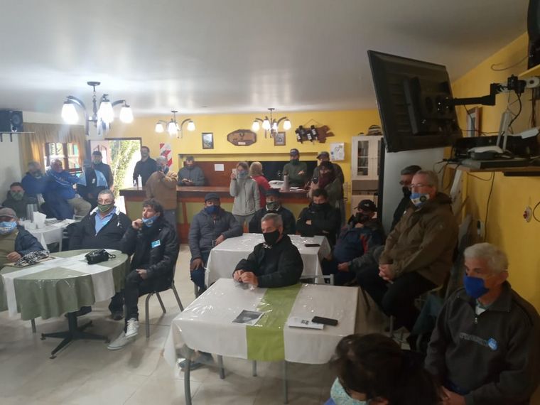 Ex soldados de Malvinas reclaman su derecho a la veteranía. Fotos: Mirta Velázquez.