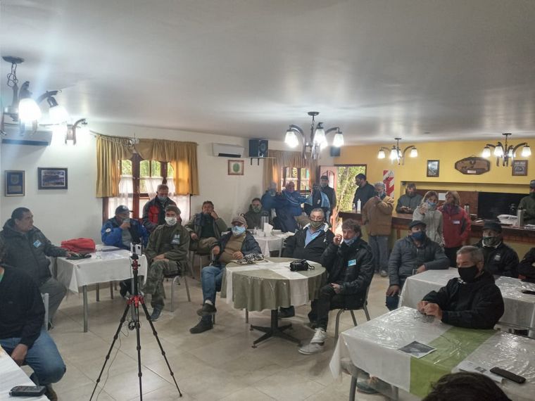 Ex soldados de Malvinas reclaman su derecho a la veteranía. Fotos: Mirta Velázquez.