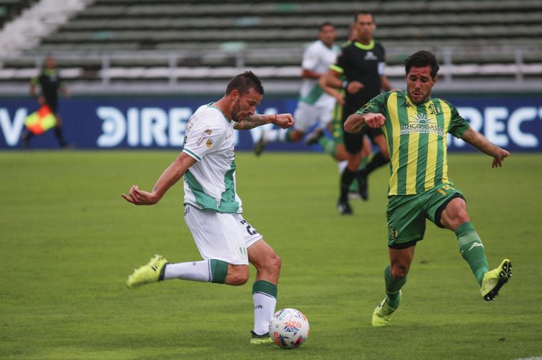 Aldosivi y Banfield empataron 1-1 en Mar del Plata.
