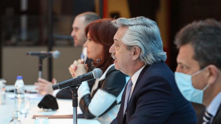 Alberto Fernández habló de la visión de Martín Guzmán y Cristina Kirchner.