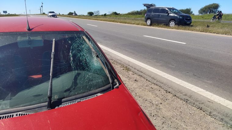 Accidente sobre la autovía 19, en el ingreso a Córdoba.