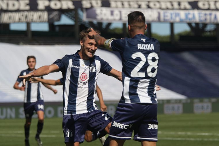 AUDIO: 1° gol de Godoy Cruz a Talleres (Cartagena)