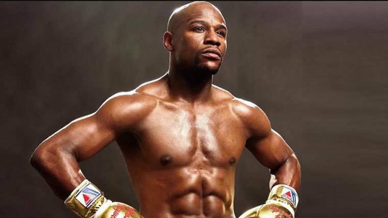 El boxeador Floyd Mayweather.