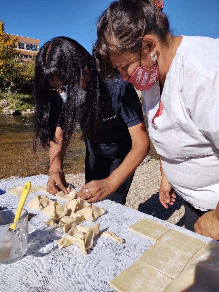 Los deliciosos pastelitos caseros de las sierras.