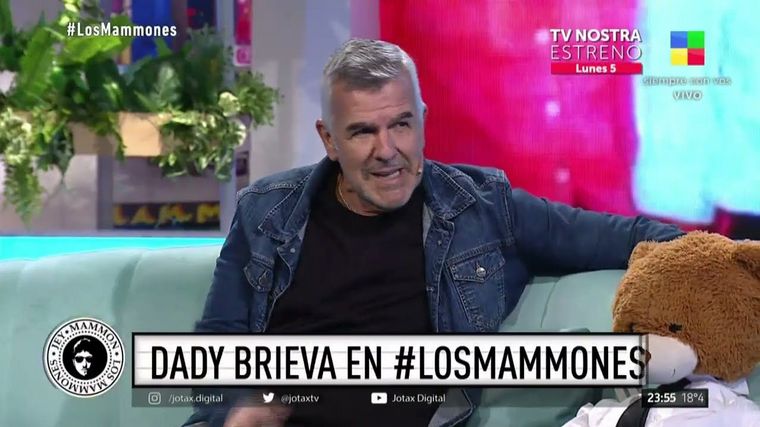 Dady Brieva en Los Mammones