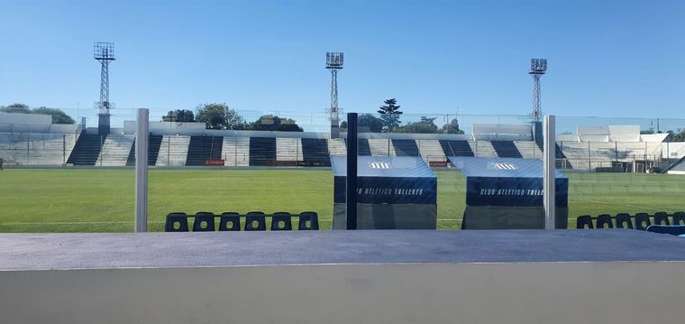 Talleres renovó el Estadio Boutique de Barrio Jardín