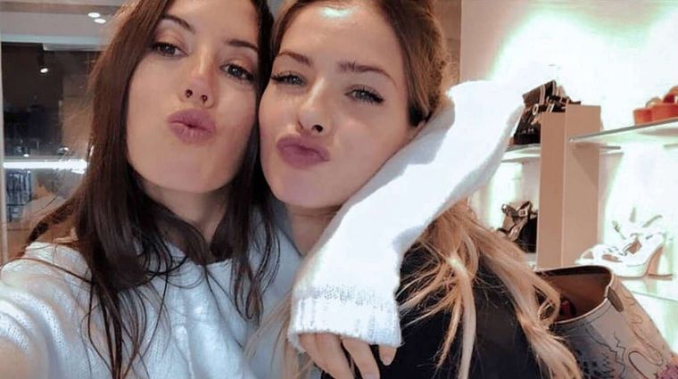 El mensaje de la China Suárez a su amiga Sofía Sarkany.