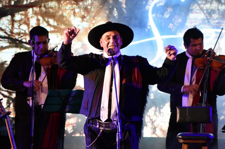 El Chaqueño Palavecino volvió a los escenarios de Cosquín.