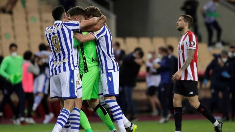 Real Sociedad gritó campeón al vencer en la final al Bilbao