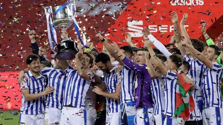 Real Sociedad gritó campeón al vencer en la final al Bilbao