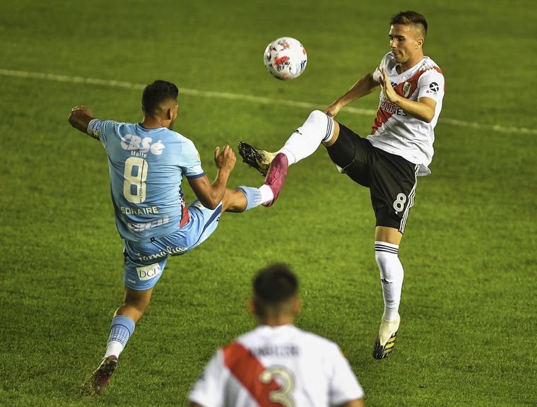 River y Arsenal empatan sin goles al final del primer tiempo