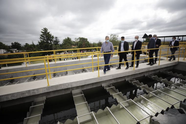 Alta Gracia: habilitaron acueducto que beneficia a 80 mil habitantes.