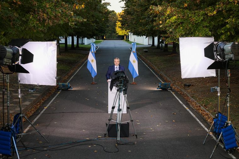 FOTO: El Presidente dijo que Argentina ya 
