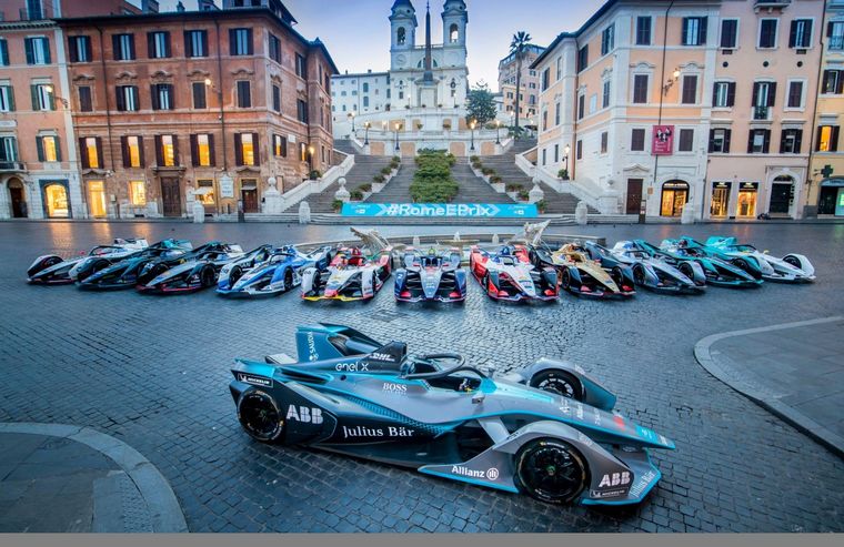 La Fórmula E corre en Roma