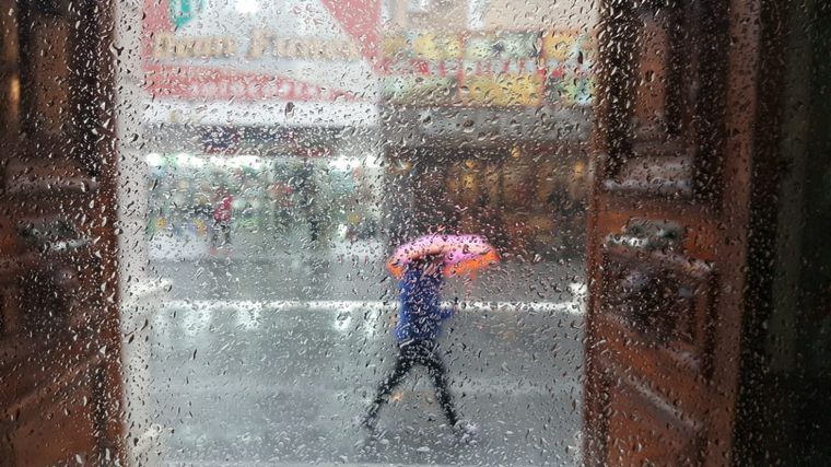 FOTO: Otra jornada lluviosa en Córdoba.
