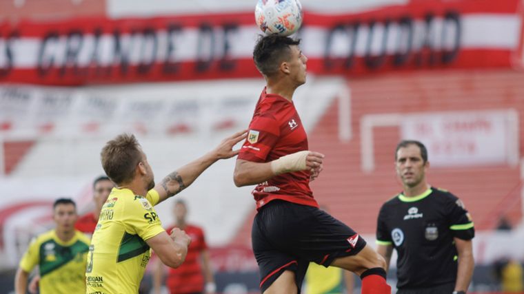 En tiempo de descuento Estudiantes le ganó a Aldosivi.