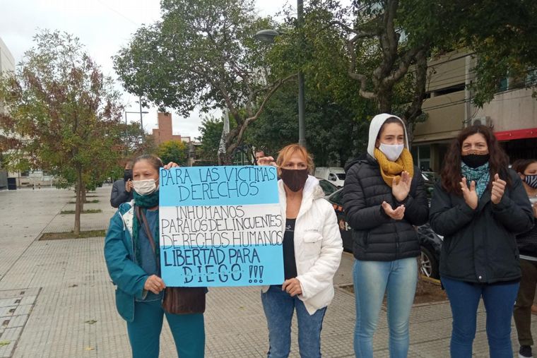 Incidentes en la marcha por el joven que mató a dos ladrones