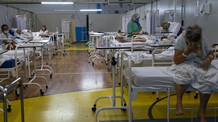 Brasil: La mayoría de los pacientes graves tiene menos de 40 años