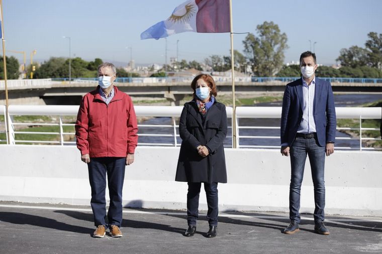 Inauguración Puente Sargento Cabral.
