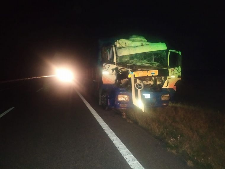 Así quedaron los vehículos por el impacto.