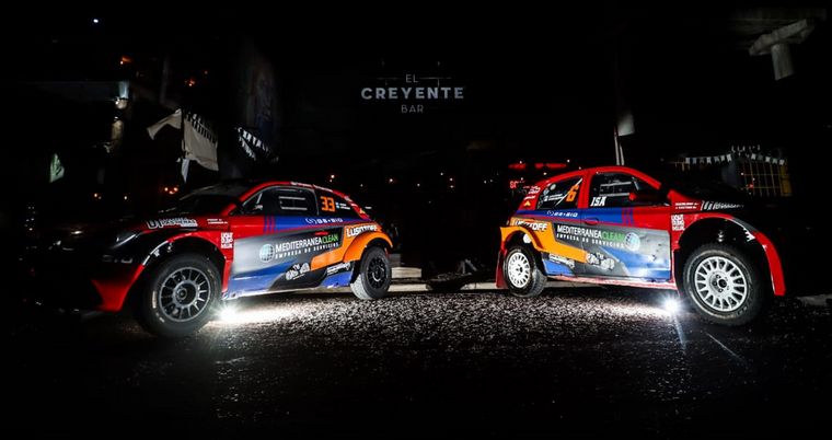 El Toyota Etios R4 y el Audi Maxi Rally del RC Competición.