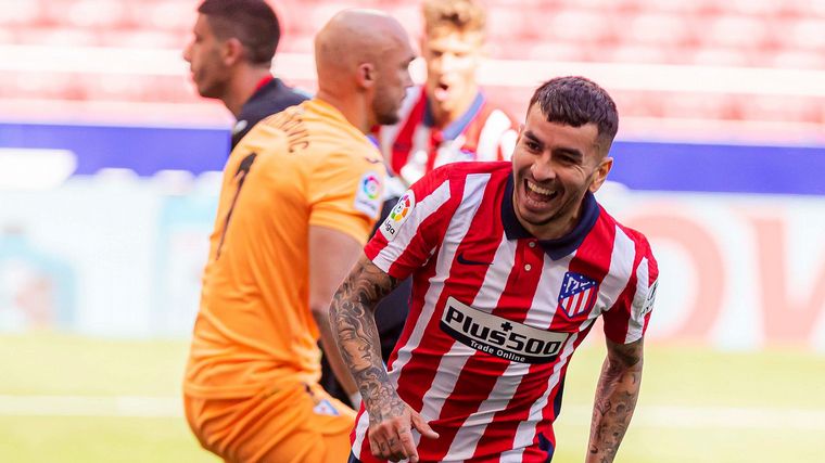 Correa marcó un doblete para el Atlético de Madrid.
