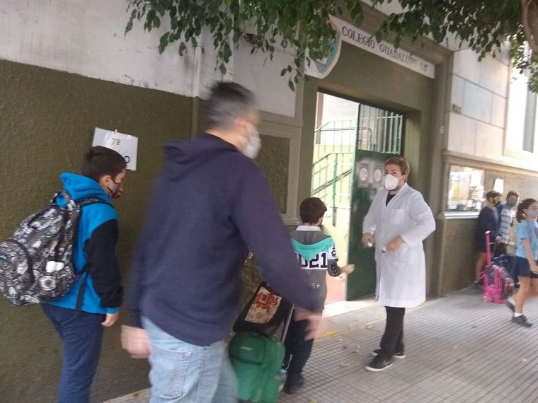 Las escuelas de CABA volvieron a recibir a sus alumnos