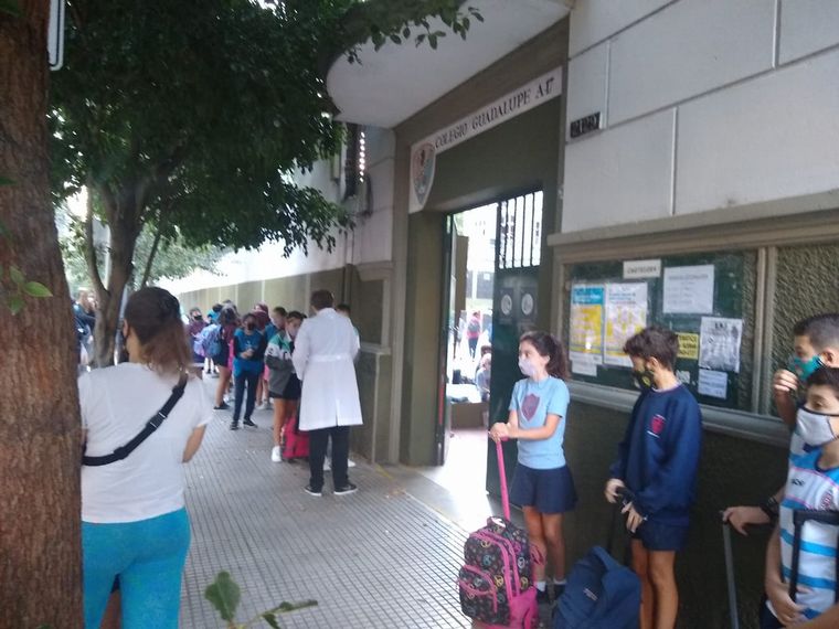 Las escuelas de CABA volvieron a recibir a sus alumnos