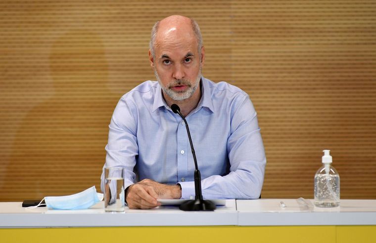Larreta presentó un amparo en la Corte para que haya clases presenciales.