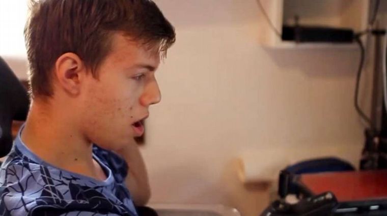 FOTO: Iván Davidovich es estudiante universitario y grabó un video que se viralizó en redes