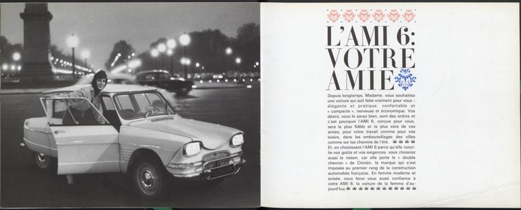 FOTO: Se vendieron 550.000 unidades sobre el millón de Ami 6 fabricados hasta 1971. 