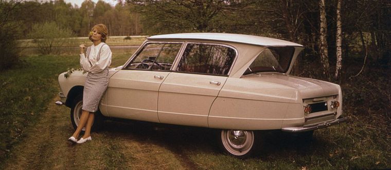 Citroën presentó a la prensa el 24 de abril de 1961 el AMI 6.