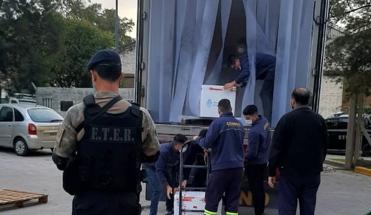 Arribaron más dosis de Sputnik V a Córdoba.