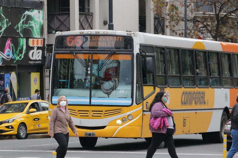 Transporte urbano en Córdoba.