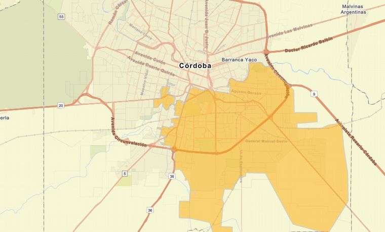 Importante corte de agua programado para la zona sur de Córdoba.