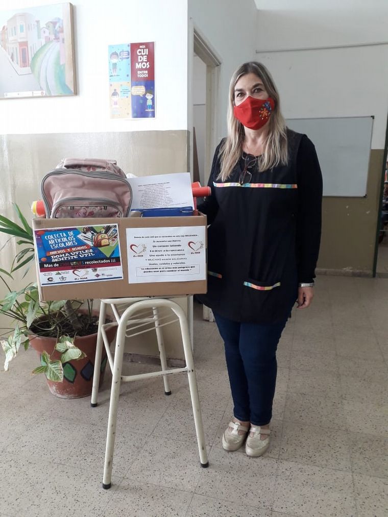 Un grupo de voluntarios de casi 70 personas realizan donaciones en el norte cordobés