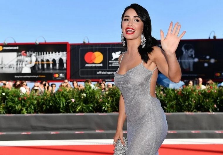 Lali Espósito en el Festival de Venecia en 2018.